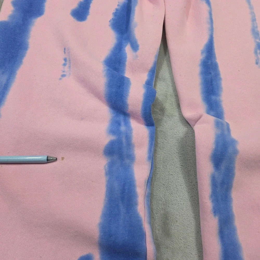 Von Dutch Womens Pink Tie Dye Y2k Sweatpants Size L Bratz Wide Leg Preppy Lounge - Picture 9 of 9
